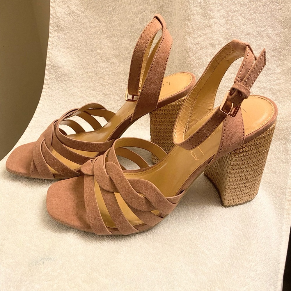Lauren Conrad Elegant Tan Women's Heeled Sandals